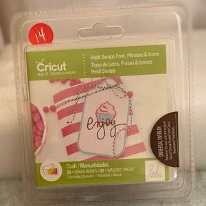 Cricut expressions Heidi Swapp font phrases and icons